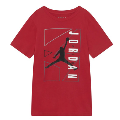 Jordan Kids Jumpman Air Graphic Tee "Gym Red"