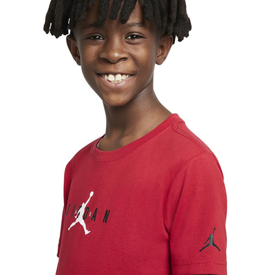 Jordan Kids Jumpman Marke 5 Dip Dye Tee "Gym Red"