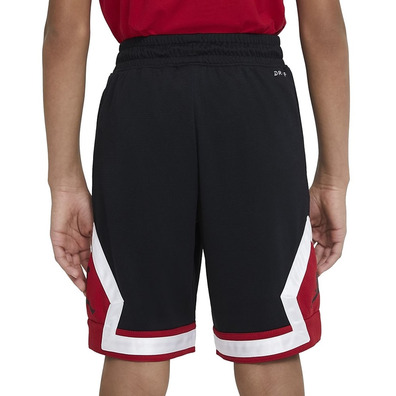 Jordan Kids Jumpman Diamond Short "Black-Gym Rot"