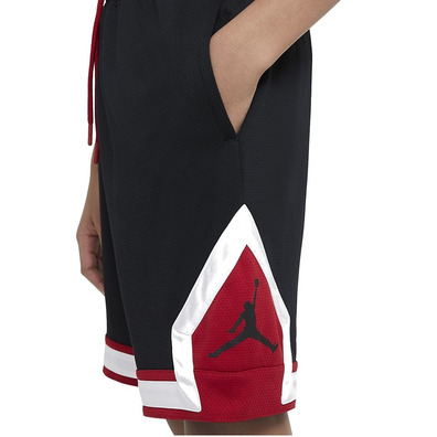 Jordan Kids Jumpman Diamond Short "Black-Gym Rot"