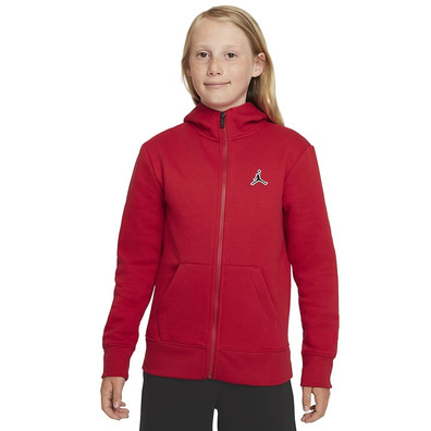 Jordan Kids Jumpman Essentials FZ Hoodie "Gym Red"