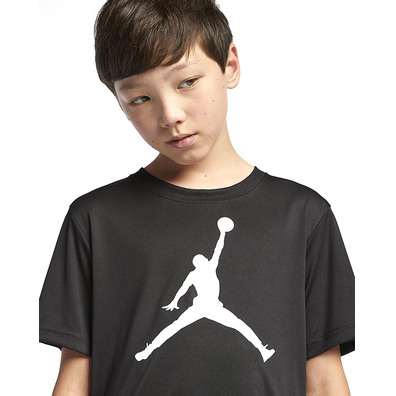 Jordan Kids Jumpman Logo Dri-FIT Tee "Black"