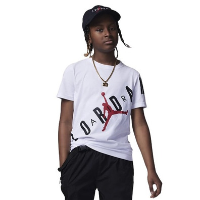 Jordan Kids Jumpman Stretch Graphic Tee "Weiß"