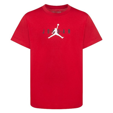 Jordan Kinder Jumpman Nachhaltige Grafik Tee "Gym Red"