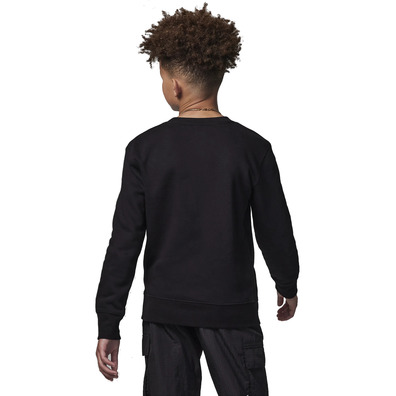 Jordan Kids MJ Essentials Crew Neck Sweatshirt "Black"