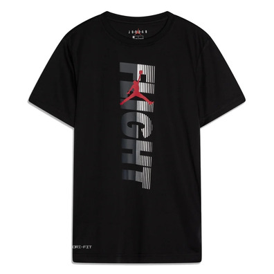 Jordan Kids Static Flight Dri-Fit Tee "Schwarz"