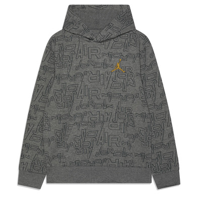 Jordan Kids Take Flight Fleece Pullover Hoodie "Carbon"