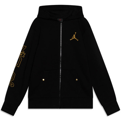 Jordan Kids Take Flight Full-Zip Fleece Hoodie Black