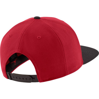 Jordan Pro Jumpman Snapback Hut "Gym Red"