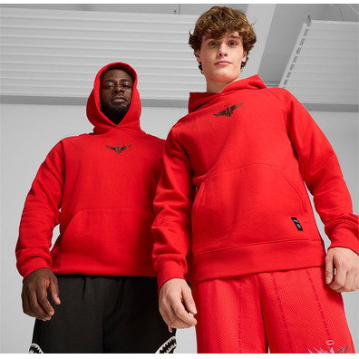 LaMelo Alwayz auf Hoodie "All Time Red"