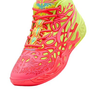 LaMelo Ball MB. 04 1Love "Pink Alert-Yellow"