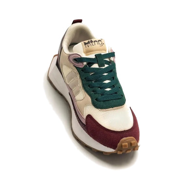 Mustang Sneakers Zinc "Burgundy"