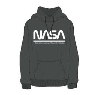 Nasa Logo Kapuzenpullover "N05H-Black"