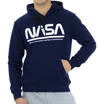 Nasa Logo Kapuzenpullover "N05H-Navy"