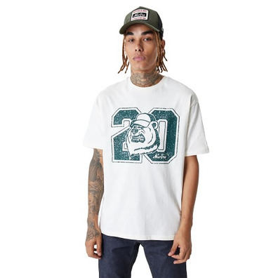 New Era Lifestyle Oversized T-Shirt "White"