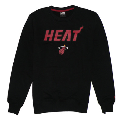 Neu Era NBA Miami Heat BLK Spitze Sweatshirt