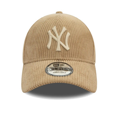 Neu Era MLB New York Yankees Cord 9FORTY Einstellbare Kappe "Beige"