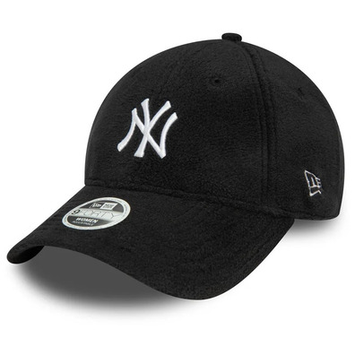 New Era MLB Womens NY Yankees Cosy 9FORTY Einstellbare Kappe "Schwarz "