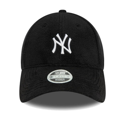 New Era MLB Womens NY Yankees Cosy 9FORTY Einstellbare Kappe "Schwarz "