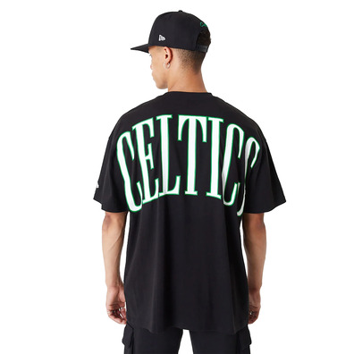 Neu Era NBA Boston Celtics Arch Wordmark Oversized T-Shirt