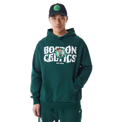 Neu Era NBA Boston Celtics CF Graphic Oversized Pullover Hoodie