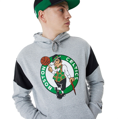 Neu Era NBA Boston Celtics Farbe Block übergroße Hoodie