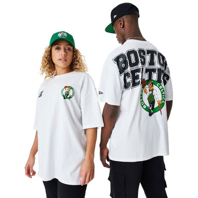 Neue Era NBA Boston Celtics Large Graphic Oversized T-Shirt