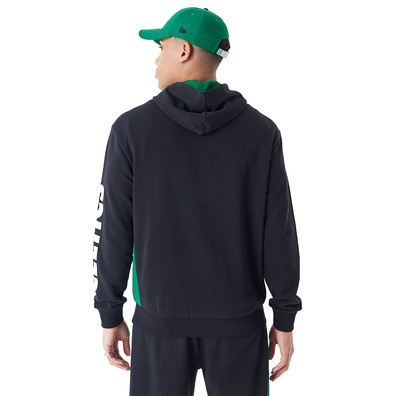 Neu Era NBA Boston Celtics Mesh Panel Oversized Pullover Hoodie