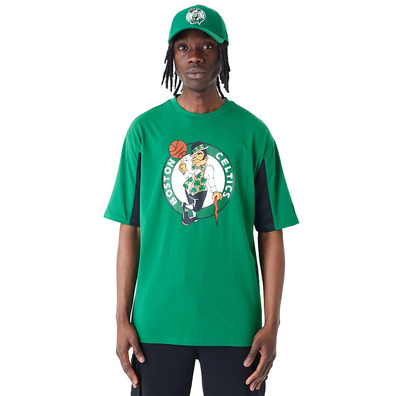 Neu Era NBA Boston Celtics Mesh Panel Oversized T-Shirt