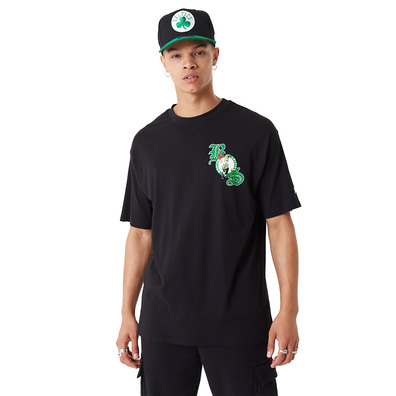 New Era NBA Boston Celtics Team Graphic Oversized T-Shirt