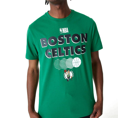 New Era NBA Boston Celtics Team Graphic Tee "Green"