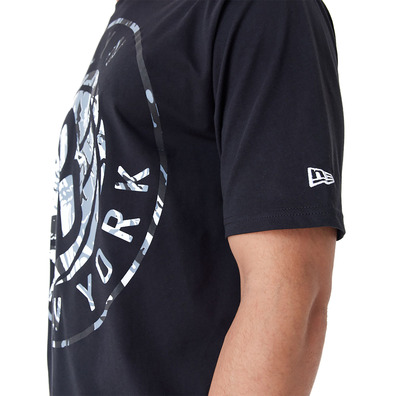 New Era NBA Brooklyn Nets All Over Print Infill Oversized T-Shirt