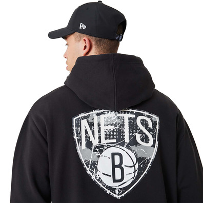 Neue Era NBA Brooklyn Netze Infill Team Logo Hoodie