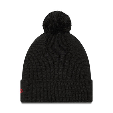 Neue Ära NBA Chicago Bulls Bobble Beanie Pompom "Schwarz"