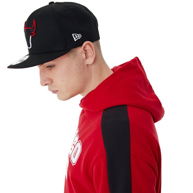 Neue Era NBA Chicago Bulls Schneiden und Sew überdimensional Hoodie