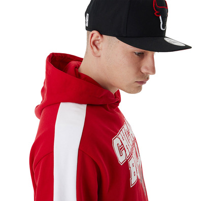 Neue Era NBA Chicago Bulls Schneiden und Sew überdimensional Hoodie