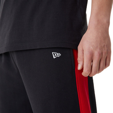 Neue Era NBA Chicago Bulls große Grafik Jogger "Schwarz"