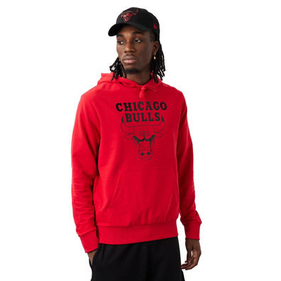 Neu Era NBA Chicago Bulls Logo Foliendruck "Rot"