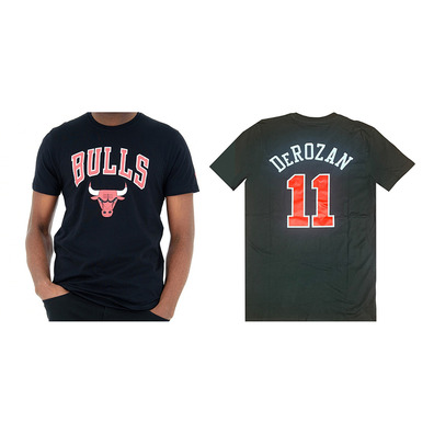 New Era NBA Chicago Bulls Logo Tee # 11 DE ROZAN #