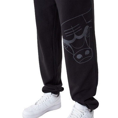 Neu Era NBA Chicago Bulls NBA Logo Joggers "Schwarz"