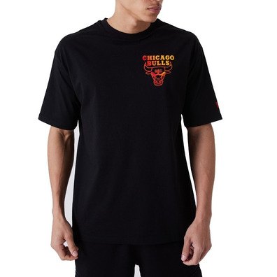 Neu Era NBA Chicago Bulls Neon Fade Logo Tee