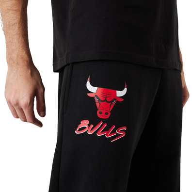 Neu Era NBA Chicago Bulls Script Logo Jogger "Black"