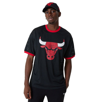 Neue Era NBA Chicago Bulls Team Logo Mesh OS Tee