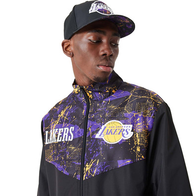 Neu Era NBA L.A Lakers AOP Panel Track Jacket