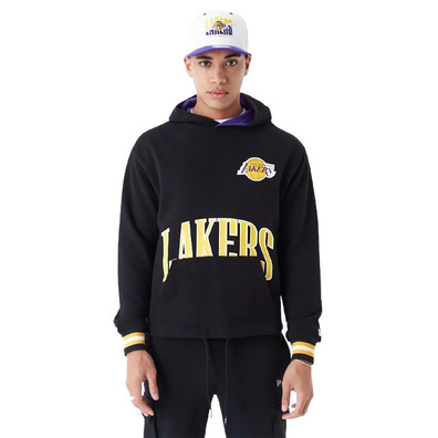 New Era NBA L.A. Lakers Arch Graphic Oversized Pullover Hoodie