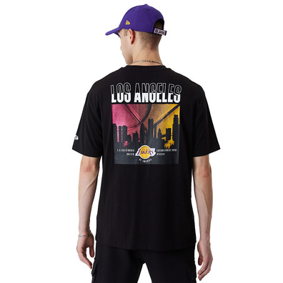 Neu Era NBA L.A Lakers City Graphic Oversized T-Shirt