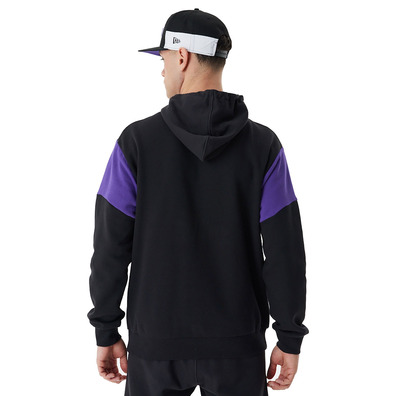 Neu Era NBA L.A. Lakers Colour Block Überdimensionierte Hoodie