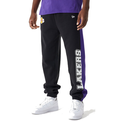 Neu Era NBA L.A. Lakers Large Graphic Joggers "Schwarz"