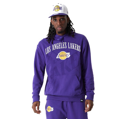 Neu Era NBA L.A. Lakers Logo Pullover Hoodie "Purple"