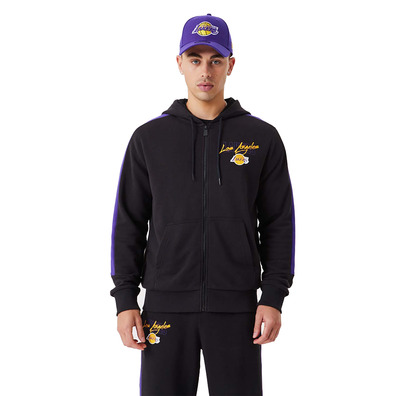 Neu Era NBA L.A. Lakers NBA Script Logo FZ Hoodie